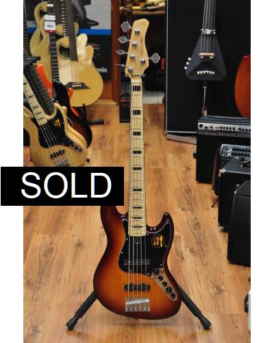 Sire Marcus Miller V7 Vintage 2nd Generation Ash Maple Sunburst 5